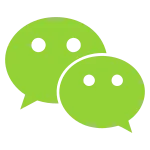 Wechat Communication Interaction Connection Internet SVG Icon